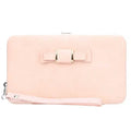 Elegant Bow Decor Phone Wallet by DailySale
