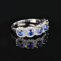 Elegant Copper Ring with Synthetic Cubic Zirconia by DailySale