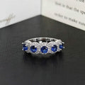 Elegant Copper Ring with Synthetic Cubic Zirconia by DailySale