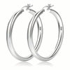 Elegant Daily Wear Round Circle Hoop Earrings