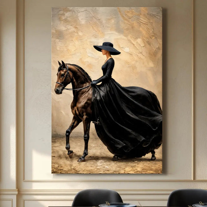 Elegant Equestrian Wall Art by Tailored Canvases