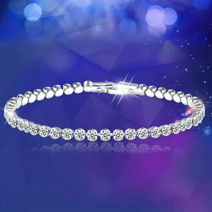 Elegant Rhinestone Tennis Bracelet by DailySale