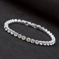 Elegant Rhinestone Tennis Bracelet by DailySale