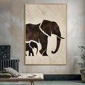 Elephant Heritage Wall Art by Tailored Canvases