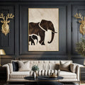 Elephant Heritage Wall Art by Tailored Canvases