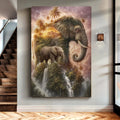 Elephant Jungle Majesty Wall Art by Tailored Canvases