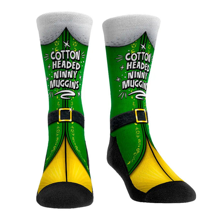 Elf - Cotton Headed Ninny Muggins by Rock 'Em Socks