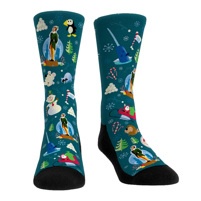 Elf - North Pole All-Over by Rock 'Em Socks