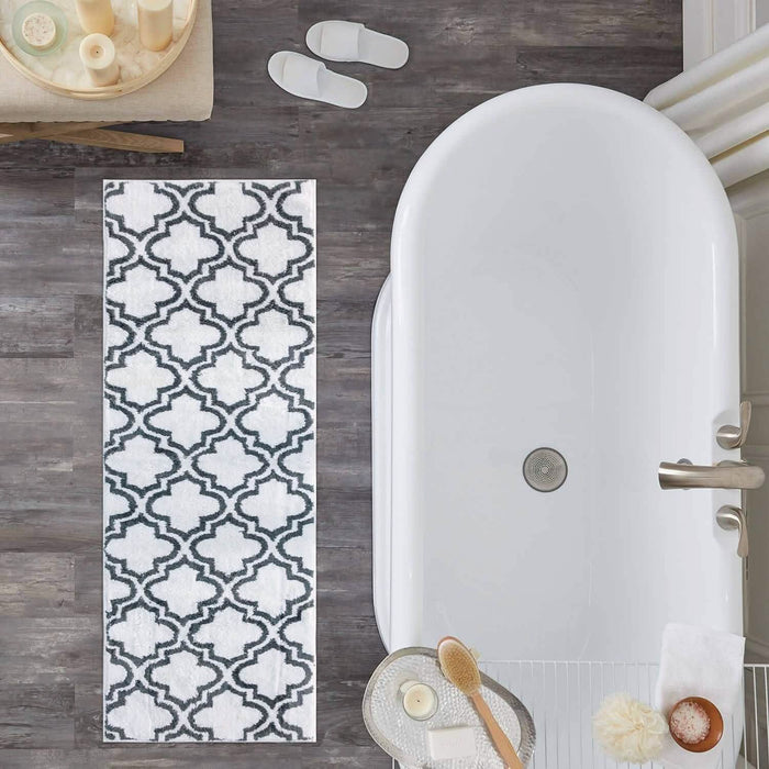 Elise Collection Diamond Design JQ Bathmat by DailySale