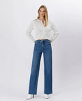 Elle Tummy Control 90's High Rise Wide Leg Jean by Boutique 23