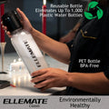 Ellemate Classic Carbonated Drink Maker, Seltzer Water with One-Push Fizz Technology, Cordless Carbonation for Bubbly Water by DailySale