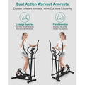 Elliptical Exercise Machine Cross Trainer for Home Use Up to 220 lbs by DailySale