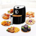 Emerald Air Fryer and Recipe Book 1000 Watts, 2 Liter Rapid Air Motion with Timer by DailySale
