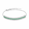 Emerald Cuff Bracelet