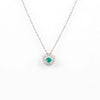 Emerald Dancing Necklace