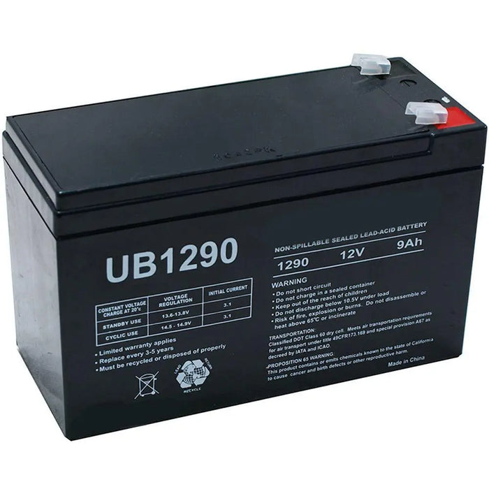 Emergency Lighting Sealed Lead Acid Battery for CSB HR1234W; Universal Power Group ; Eagle Picher CF by Texas Depot