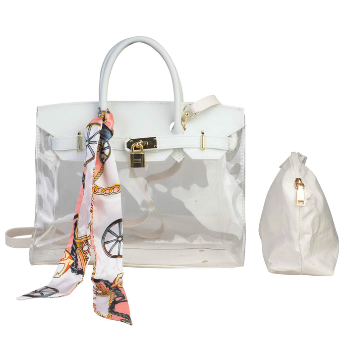 Emma Fashion Tote with Scarf by DailySale