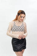 Emory Park Moto Mini Skirt - Black by Swell-O-Phonic