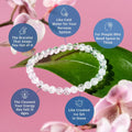 Emotional Ice Bath – The Ice Quartz Bracelet | 6mm by Conscious Items