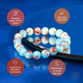 Empath’s Shield - Aqua Terra Jasper Bracelet by Conscious Items