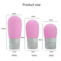 Empty Silicone Portable Travel Packing Press Bottle by DailySale