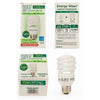 Energy Wiser 18W Mini Spiral CFL Bulb 75W Eq 1250lm Warm White 2700K E26