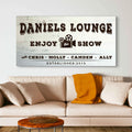 Enjoy the Show Family Cinema Sign by Tailored Canvases