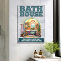 Enjoy Your Soak Bath House Sign by Tailored Canvases