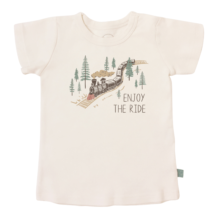graphic tee | enjoy the ride by Finn + Emma