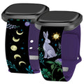 Episodic Drawing Enchanted Collection HD Fitbit Versa 3 & Sense 1 Watch Band by Affinity Bands