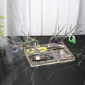 Epoxy Resin Silicone Molds Antlers Tree Branch Tray Jewelry Displayed Organizer by DailySale
