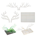 Epoxy Resin Silicone Molds Antlers Tree Branch Tray Jewelry Displayed Organizer by DailySale