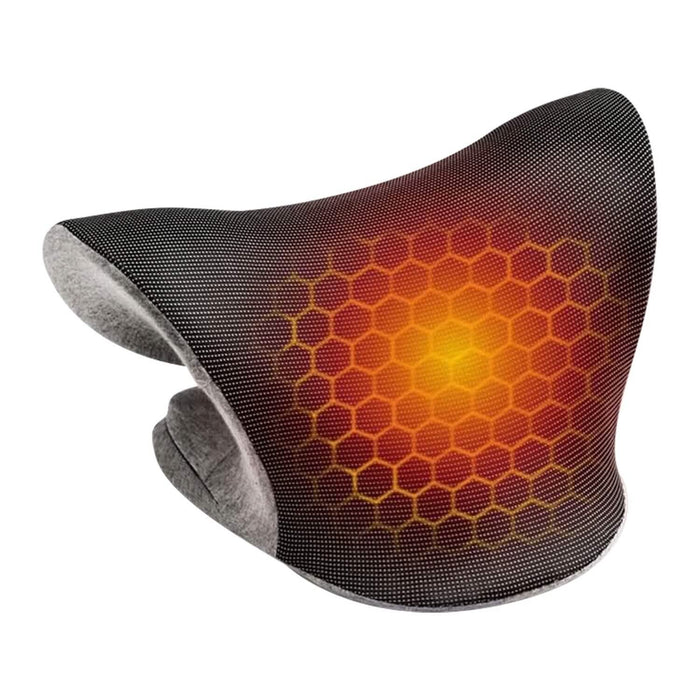Ergonomic Heated Neck Stretcher Cervical Traction Therapy Pillow with Graphene Heating Pad by DailySale