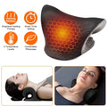 Ergonomic Heated Neck Stretcher Cervical Traction Therapy Pillow with Graphene Heating Pad by DailySale
