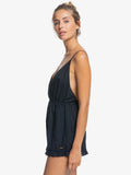 Roxy Honest Love Beach Romper, Size Small by Vanessa Jane