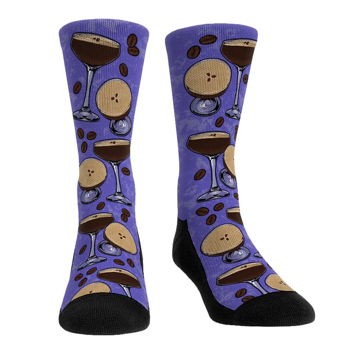 Espresso Martinis All-Over by Rock 'Em Socks