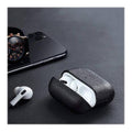 Black Leather Case - Apple AirPods Pro (1st Generation) by Zerodamage Sahara Case LLC