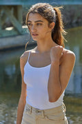 Essential Solid Cami: White by Boutique 23