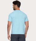Essential Stretch SS Comfort Henley - Aqua by Boutique 23