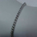 Estate 2.10CTW Natural Diamond Tennis Bracelet 14K White Gold 7" by DailySale