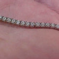 Estate 2.10CTW Natural Diamond Tennis Bracelet 14K White Gold 7" by DailySale