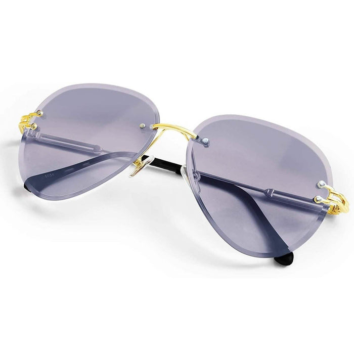 ETCBUYS Women Aviation Sunglasses - Gray by DailySale