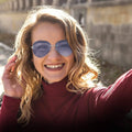 ETCBUYS Women Aviation Sunglasses - Gray by DailySale