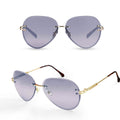 ETCBUYS Women Aviation Sunglasses - Gray by DailySale