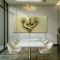 Eternal Love Figure Abstract Wall Art by Tailored Canvases
