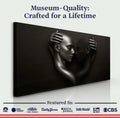 Eternal Love Figure Abstract Wall Art III by Tailored Canvases
