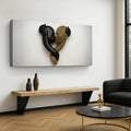 Eternal Love Figure Abstract Wall Art IV by Tailored Canvases