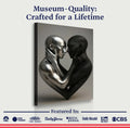 Eternal Love Figure Abstract Wall Art VIII by Tailored Canvases