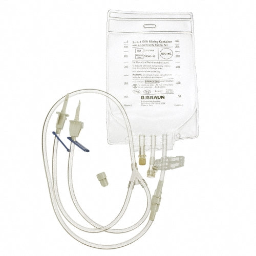 500 mL EVA TPN (Total Parenteral Nutrition) Bags, Case of 50 by Pasteur Pharmacy