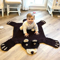 Organic Wool Play Mat + Nursery Rug | Brown Bear by Finn + Emma